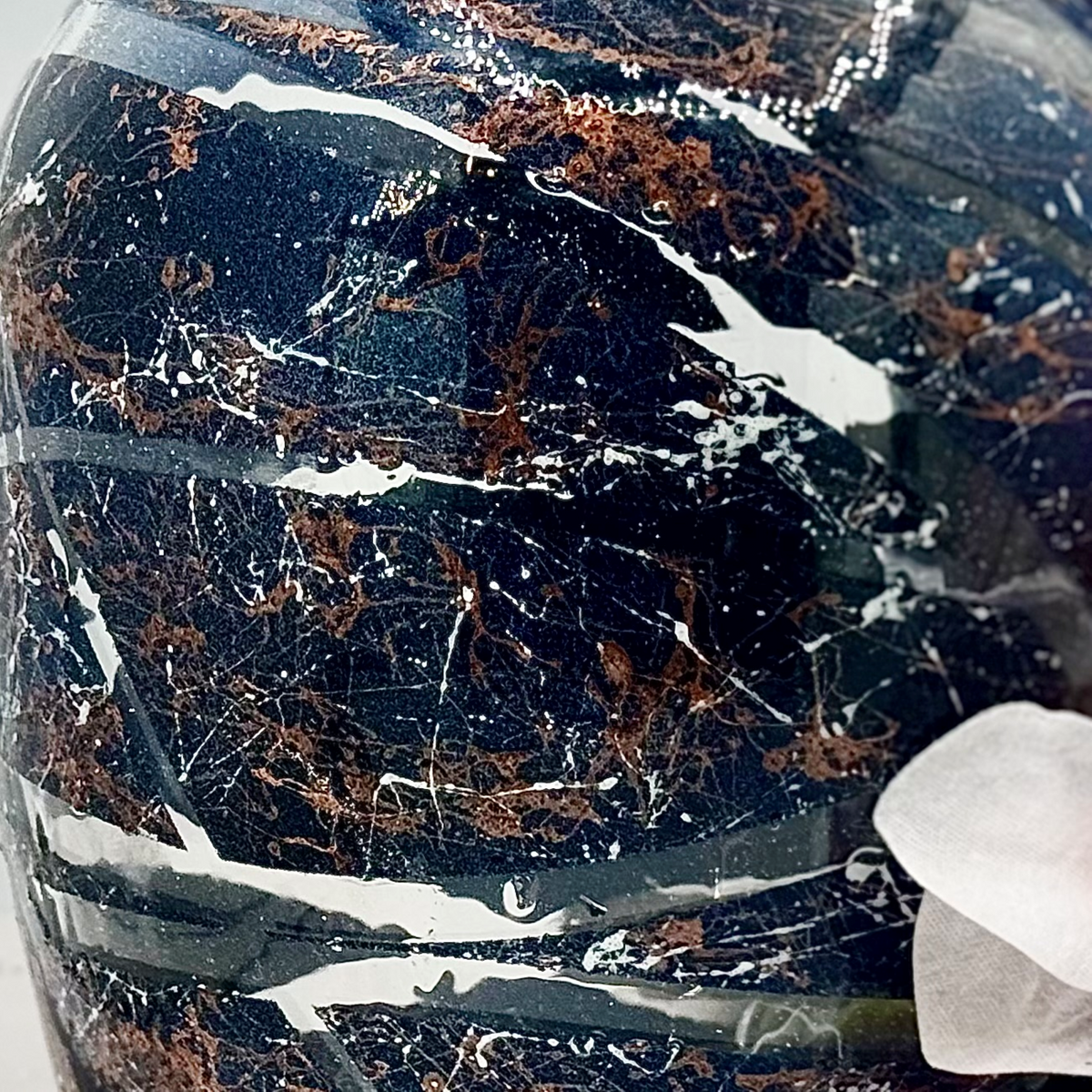 Artemis Sapphire Glass Vase Collection