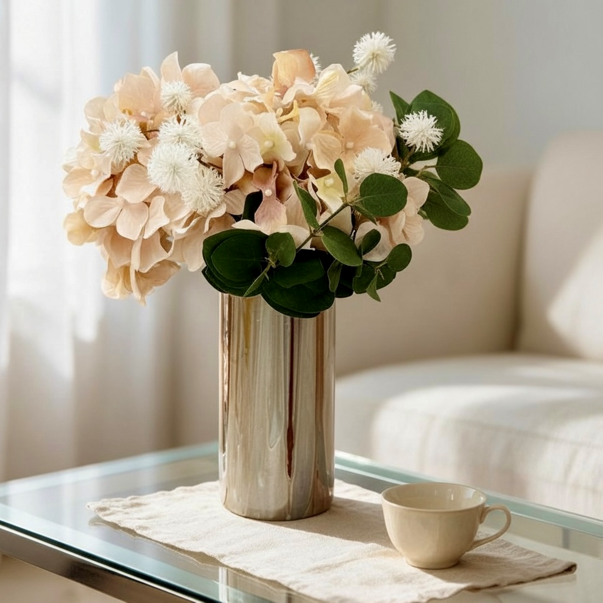 Caramel Drift Glass Vase Collection