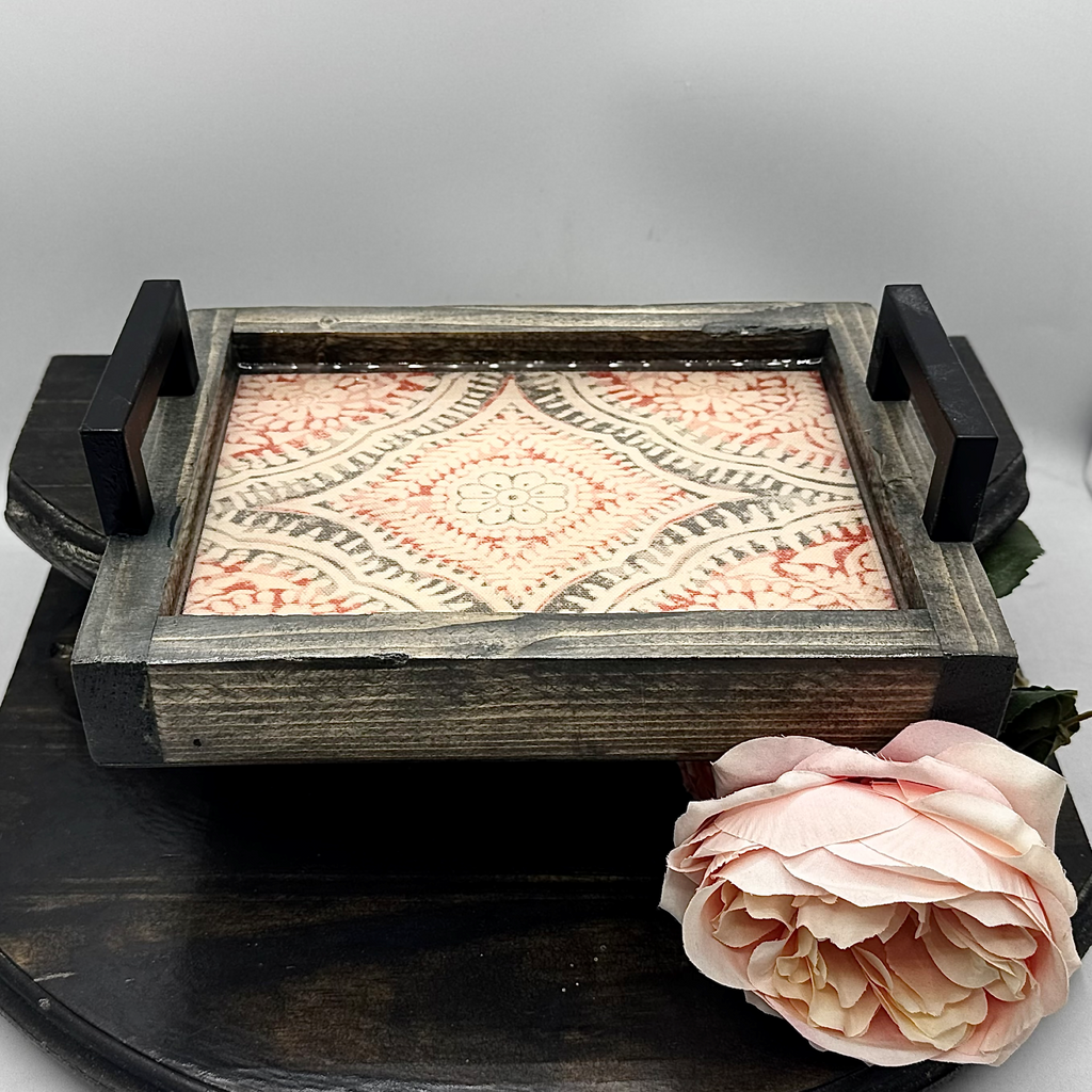 Cardinal Tribal Wooden Tray Collection