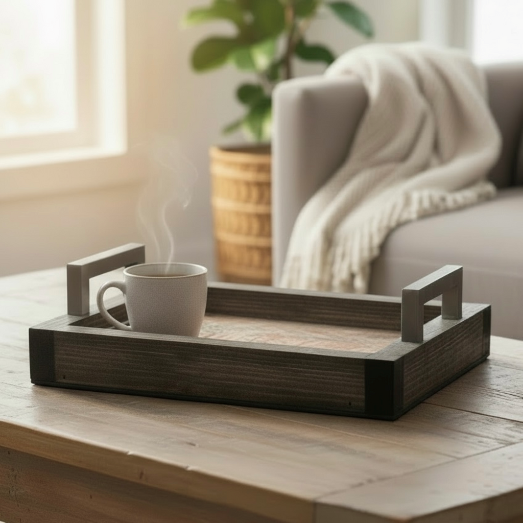 Cardinal Tribal Wooden Tray Collection