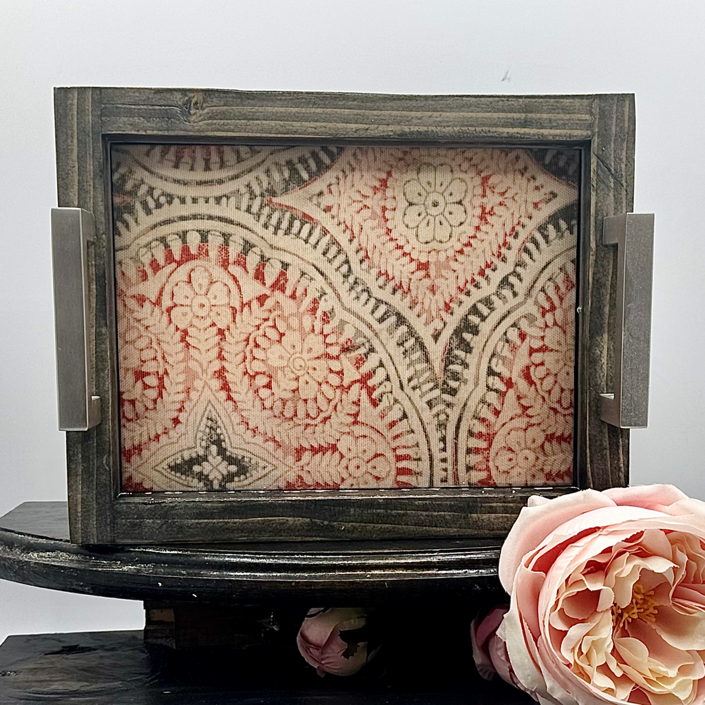 Cardinal Tribal Wooden Tray Collection