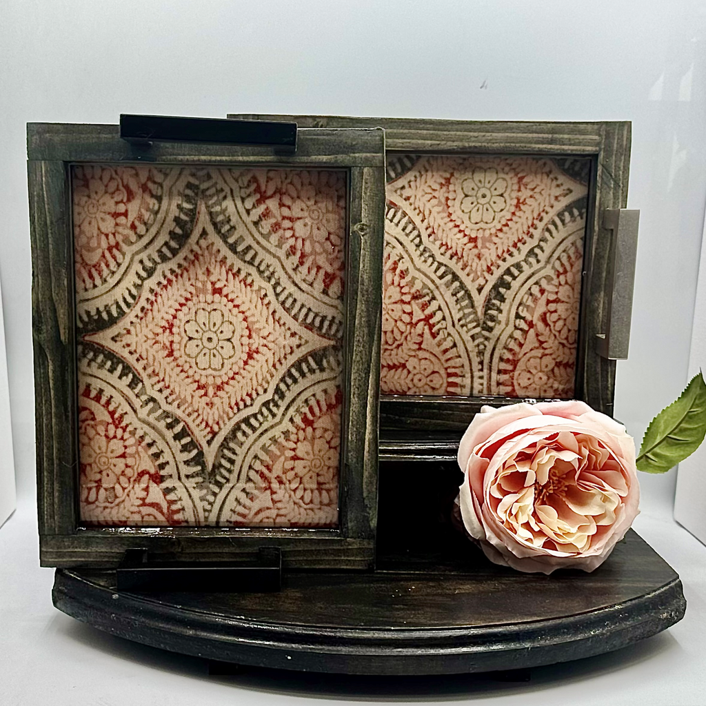 Cardinal Tribal Wooden Tray Collection