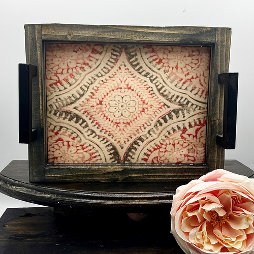 Cardinal Tribal Wooden Tray Collection