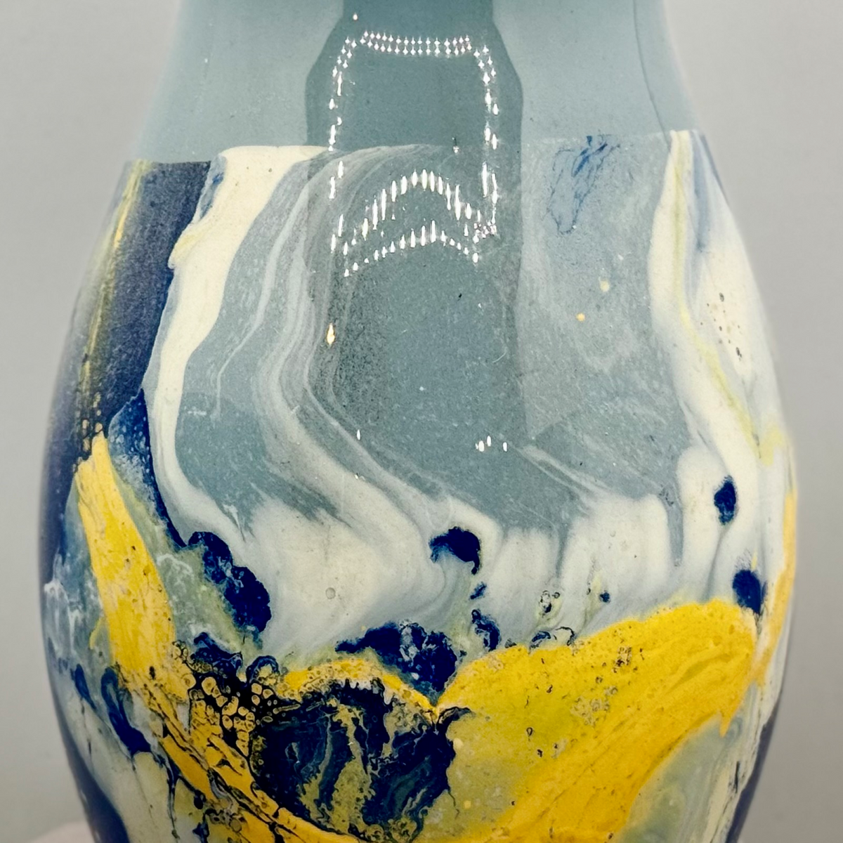 Cerulean Tide Glass Vase Collection