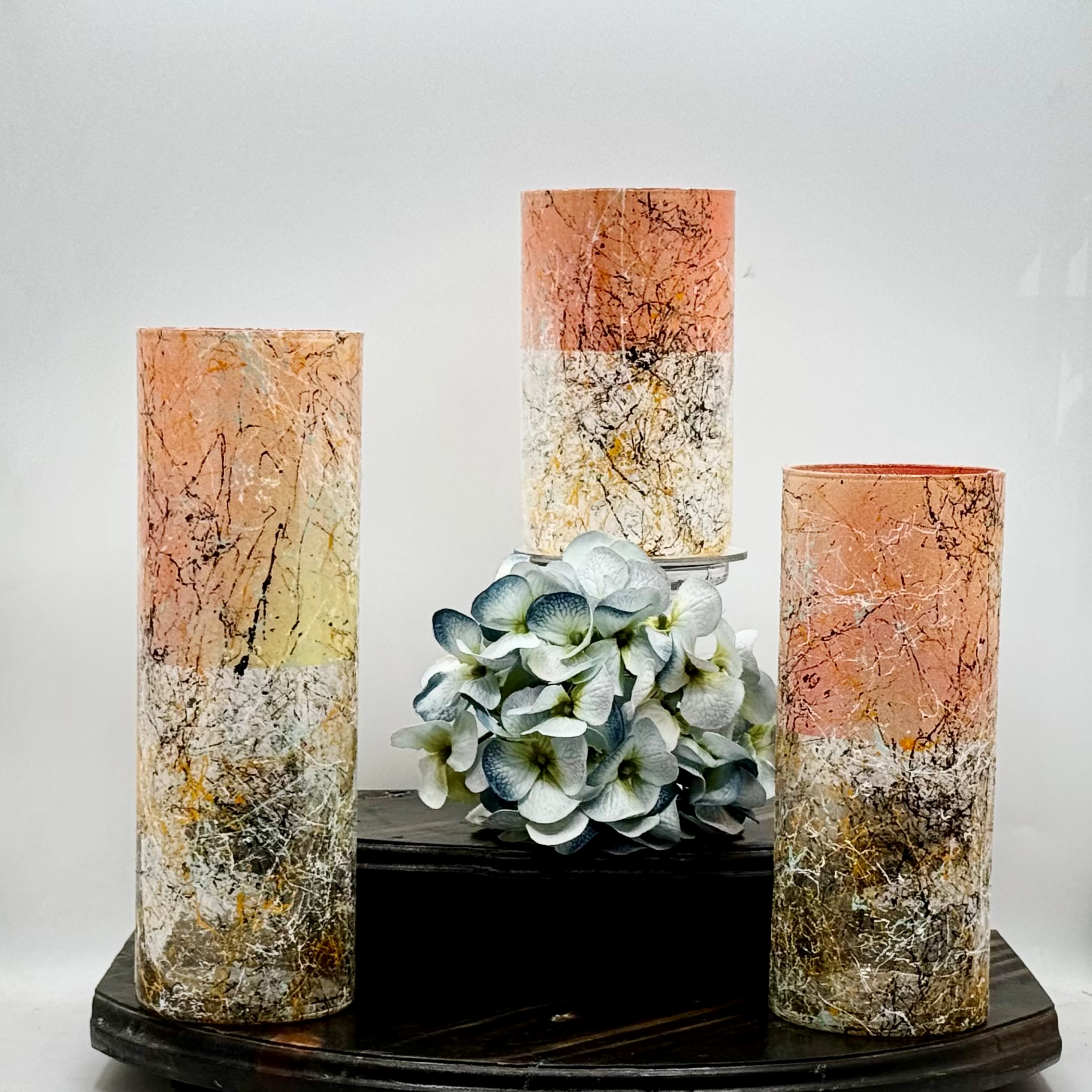 Citrus Grove Glass Vase Collection