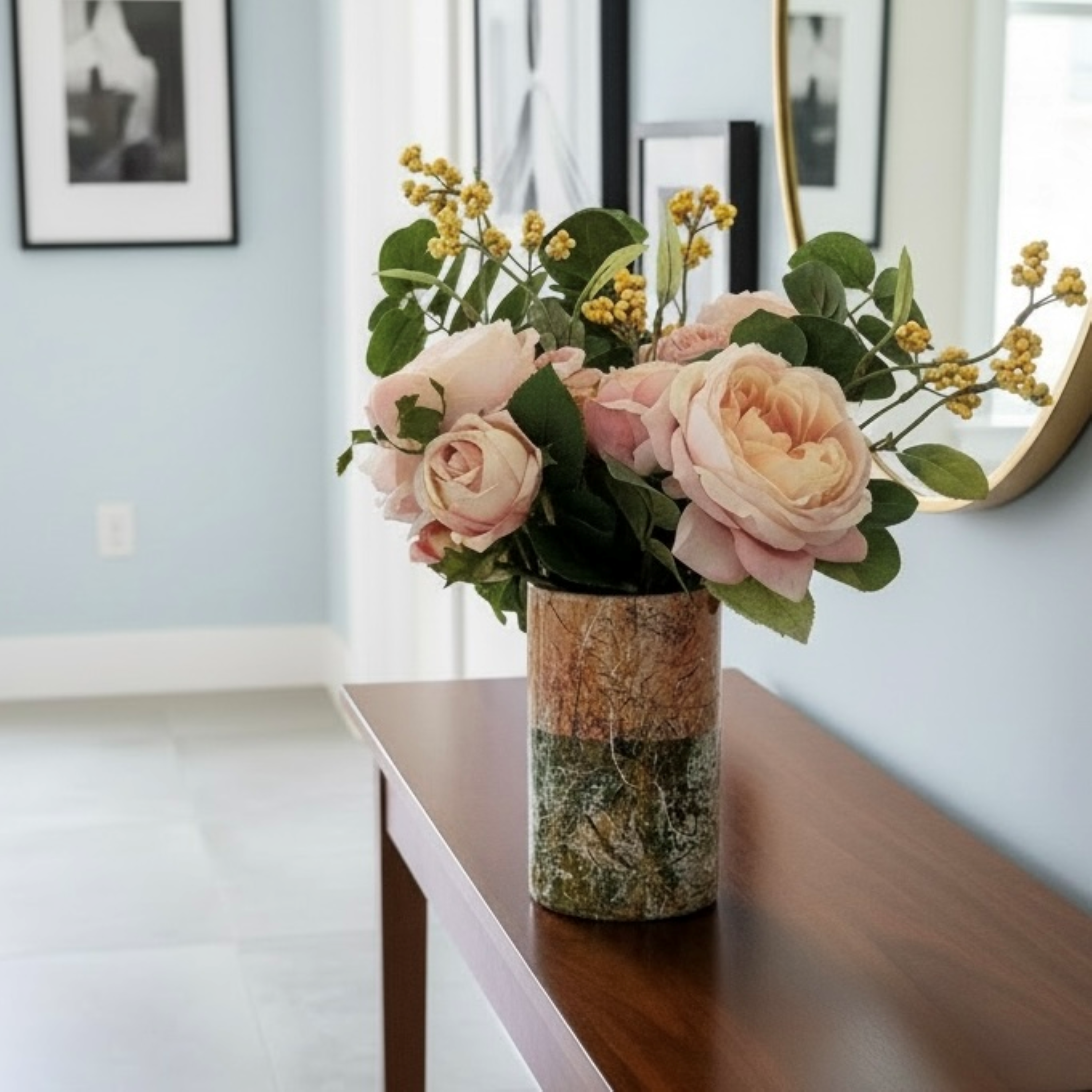 Citrus Grove Glass Vase Collection