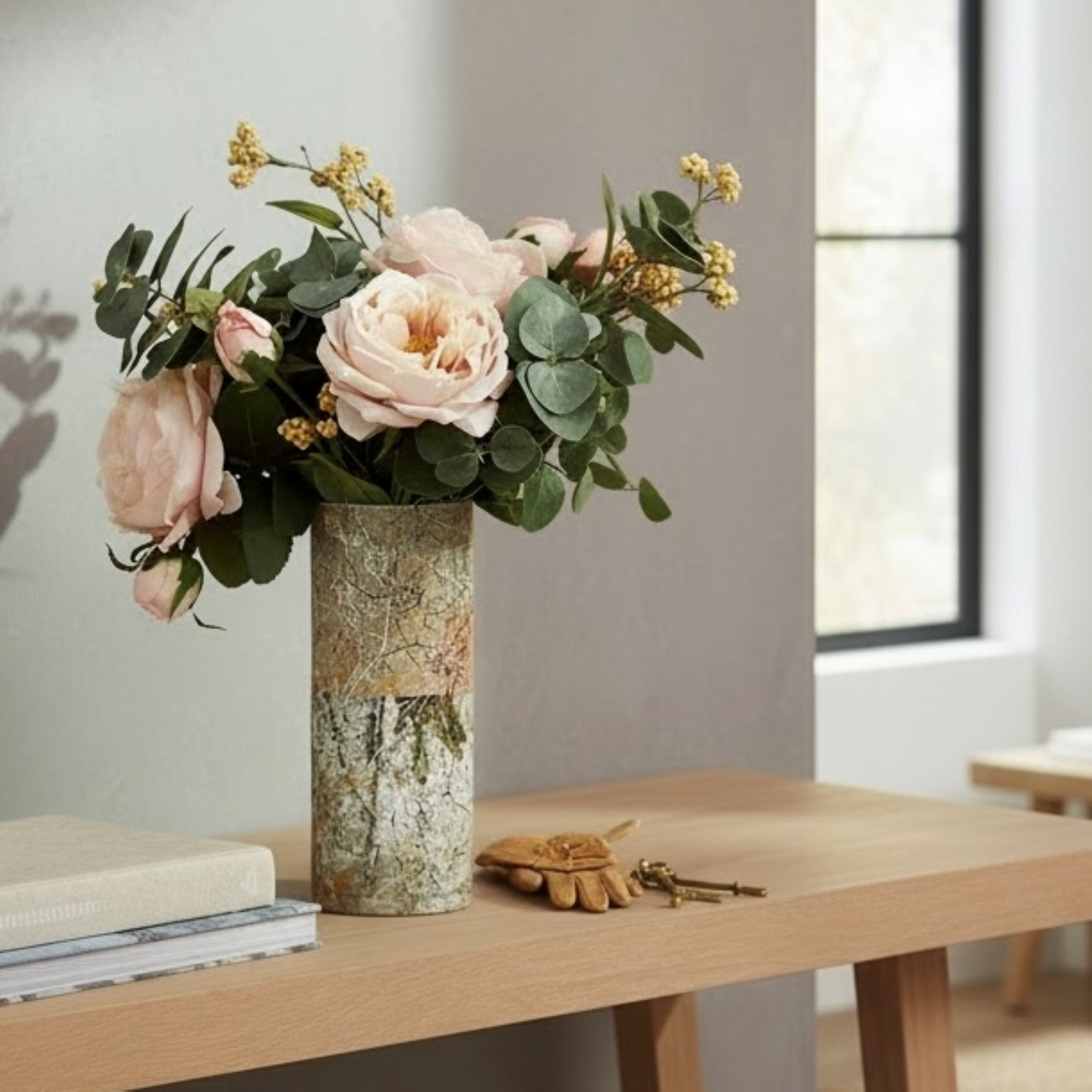 Citrus Grove Glass Vase Collection