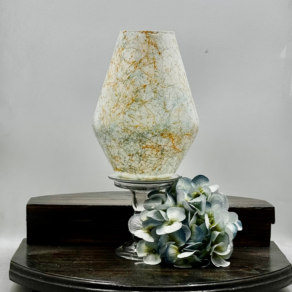 Coastal Swirl Glass Vase Collection