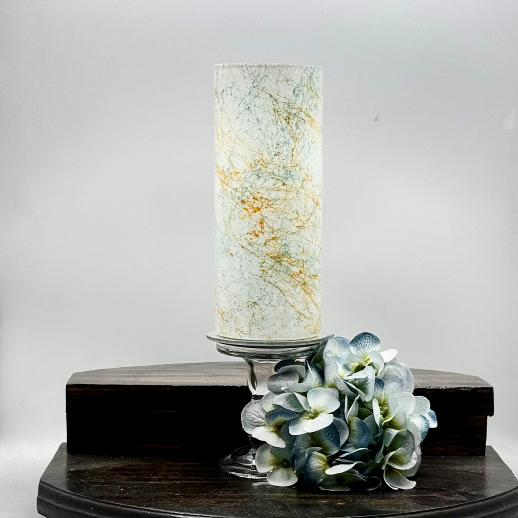 Coastal Swirl Glass Vase Collection