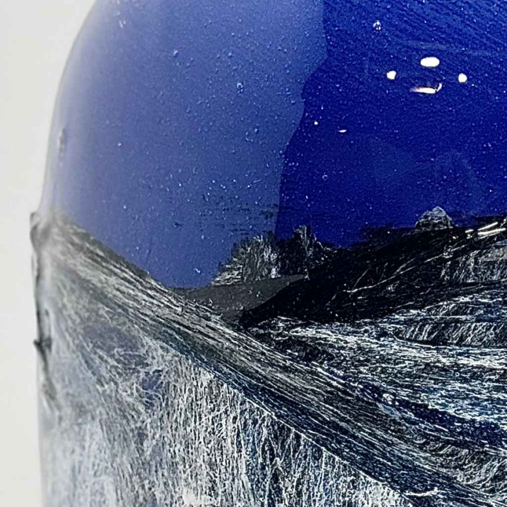 Cobalt Surge Glass Vase Collection