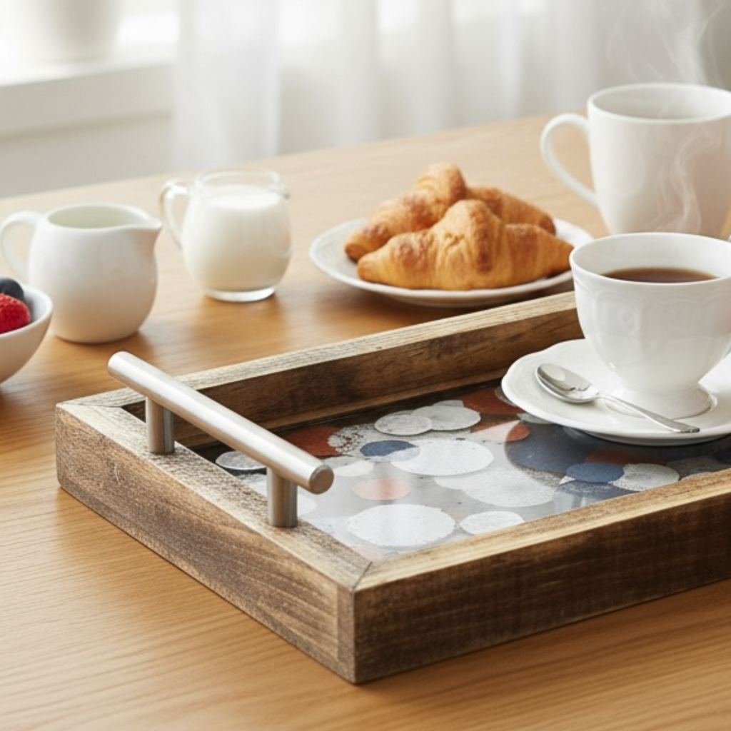 Confetti Wooden Tray Collection