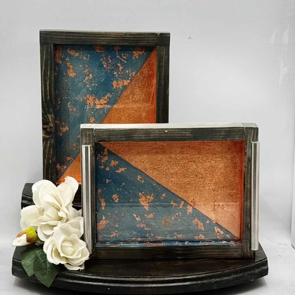 Copper Tide Wooden Tray Collection