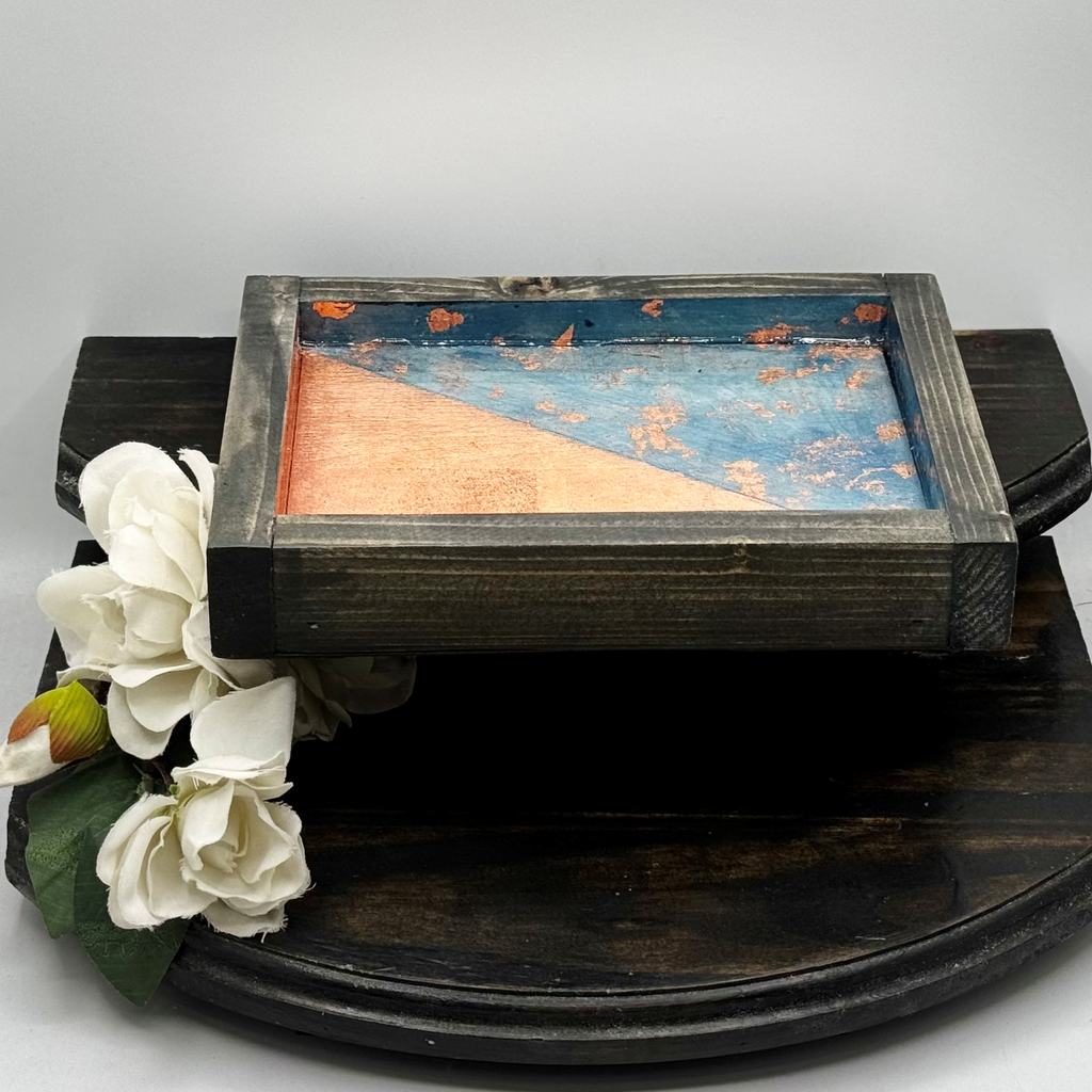 Copper Tide Wooden Tray Collection