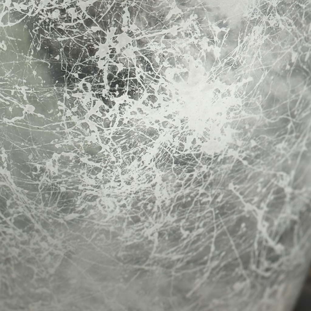 Cracked Ice Glass Vase Collection