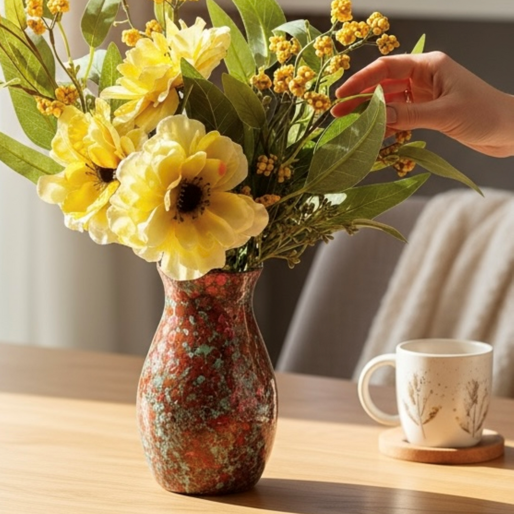 Desert Bloom Glass Vase Collection