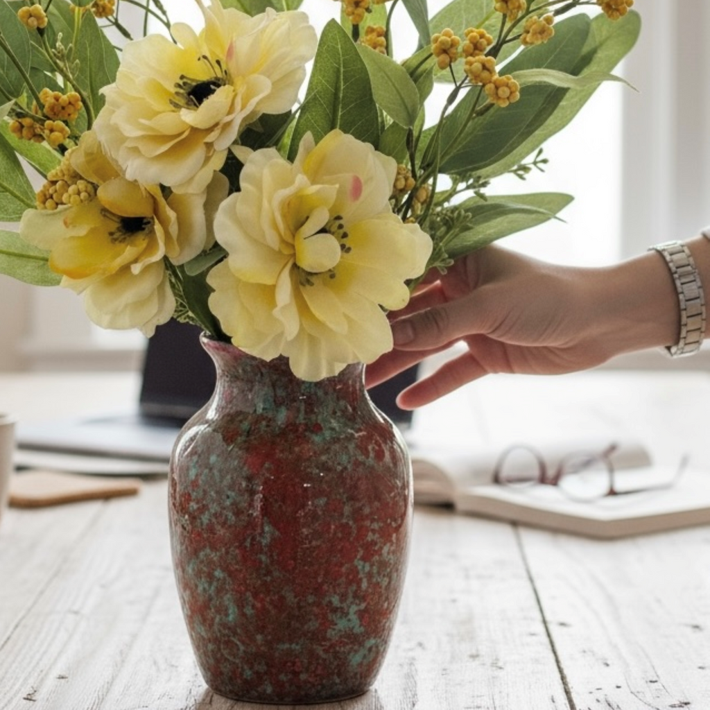 Desert Bloom Glass Vase Collection