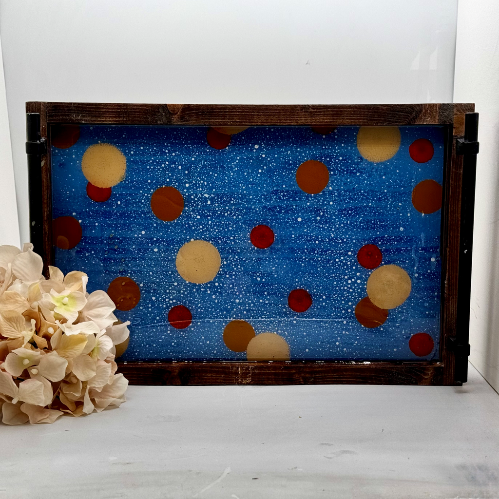 Desert Mist Wooden Tray