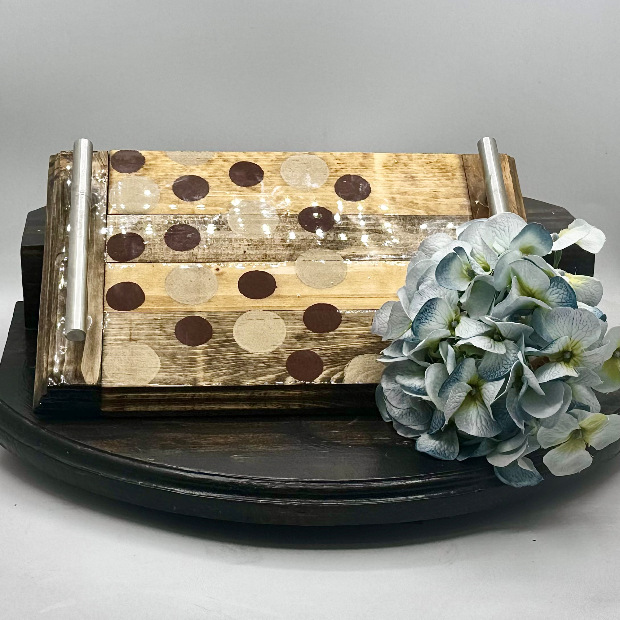 Dot & Drift Wooden Tray
