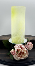 Emerald Mist Glass Vase Collection