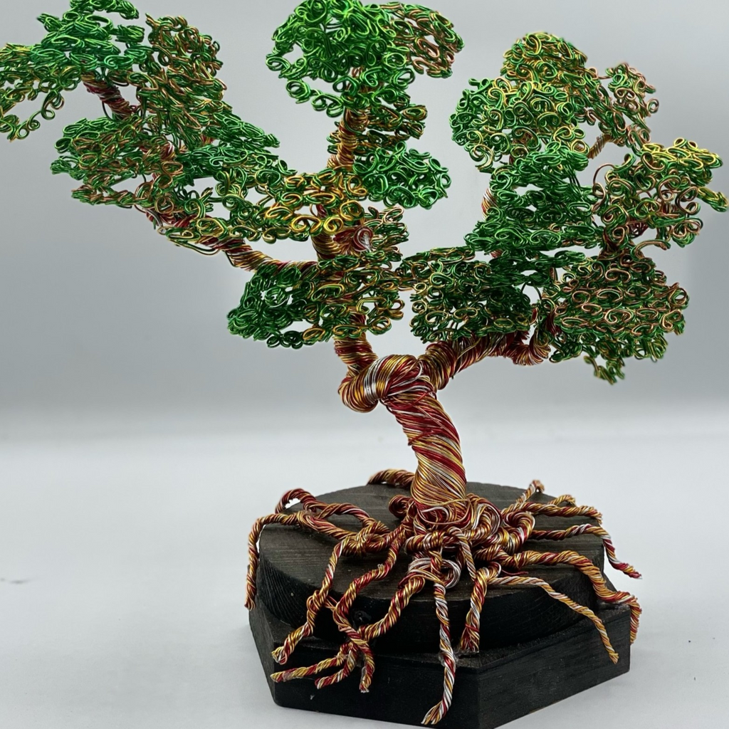 Eternal Seasons — Wire Tree Sculpture (2024)