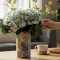 Fluid Art Glass Vase Collection