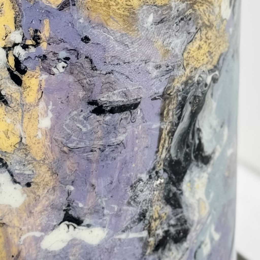 Fluid Art Glass Vase Collection