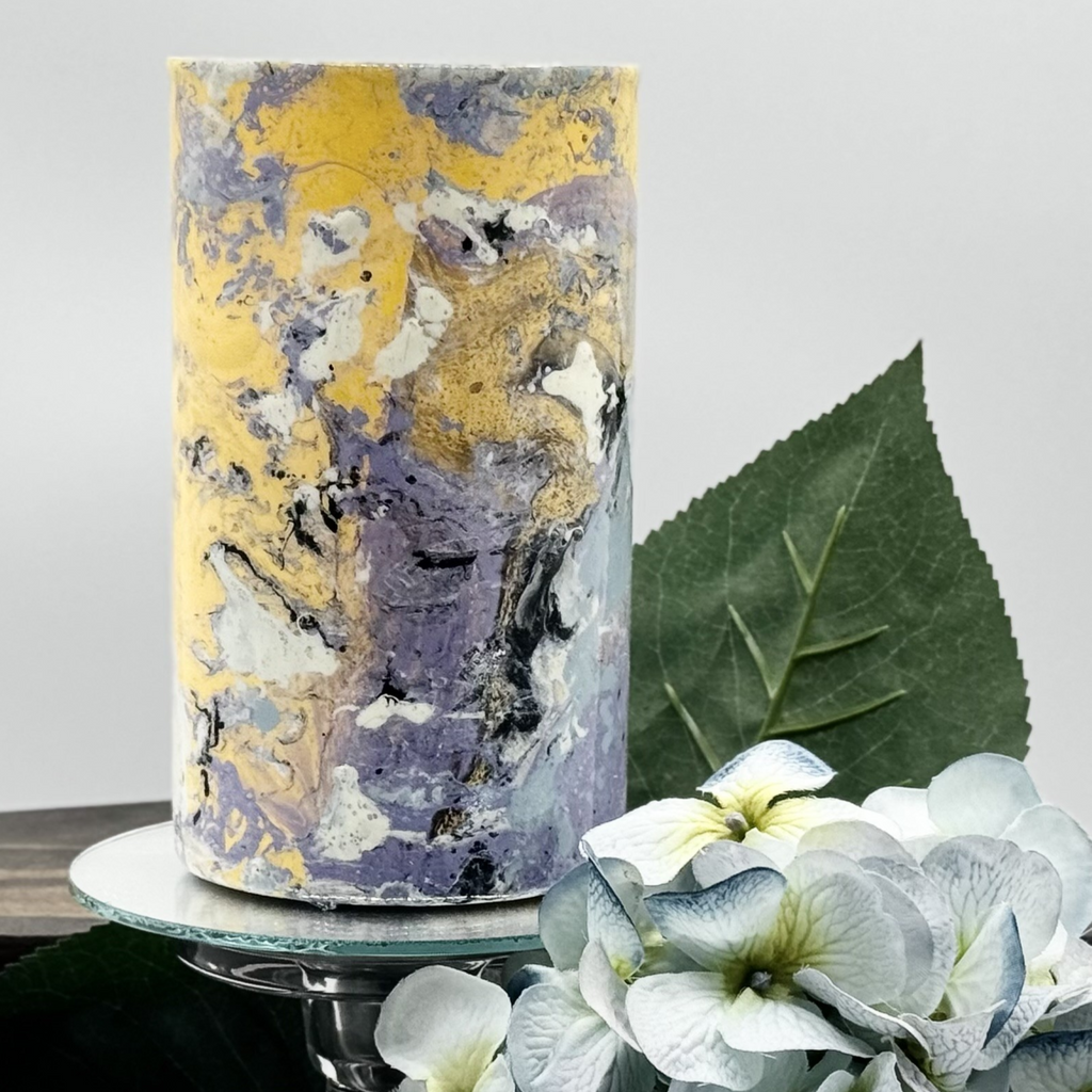 Fluid Art Glass Vase Collection