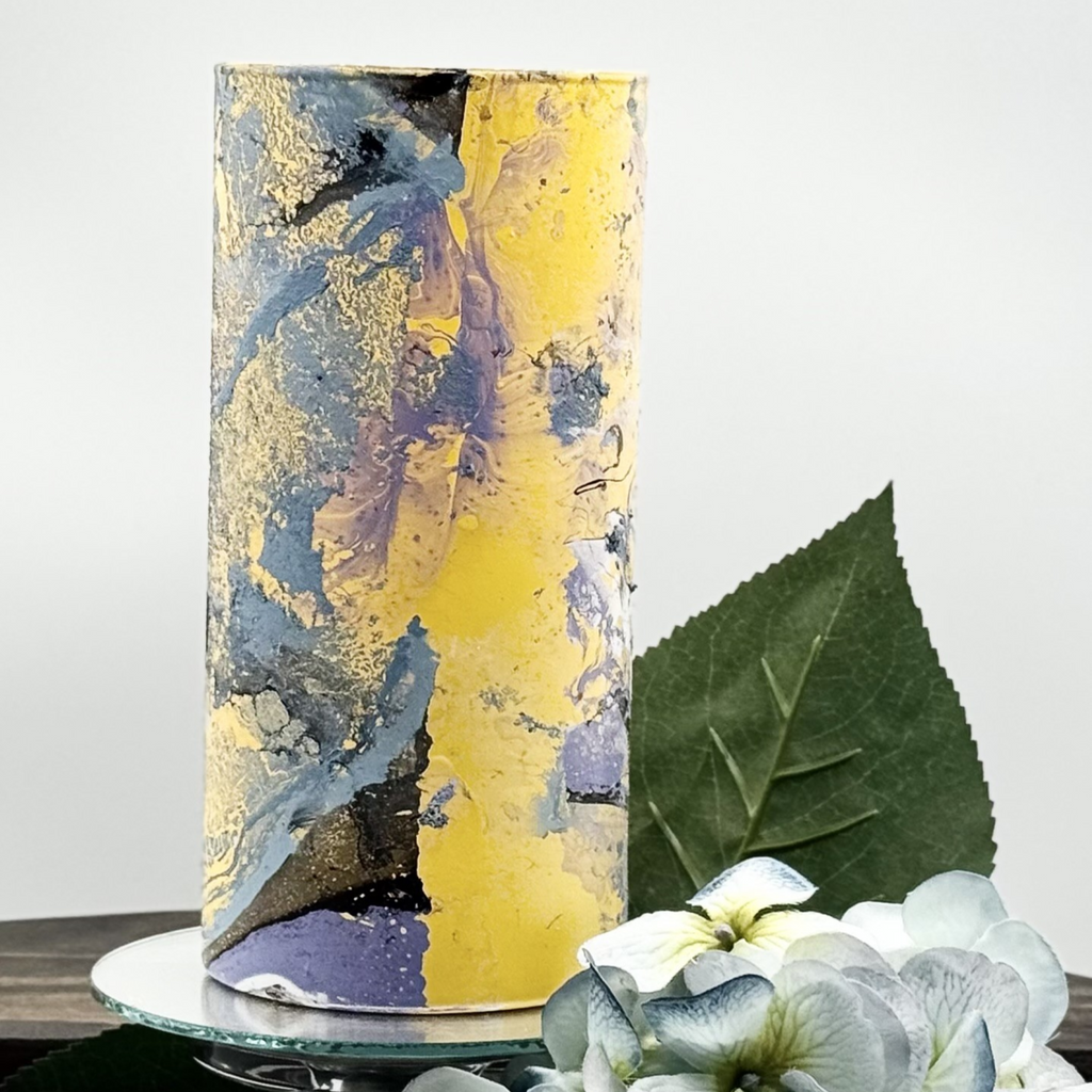 Fluid Art Glass Vase Collection
