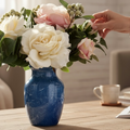 Frozen Lightning Glass Vase Collection