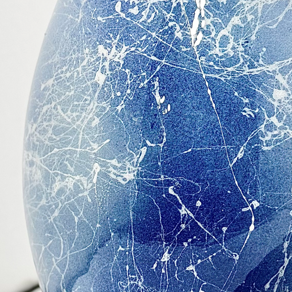 Frozen Lightning Glass Vase Collection