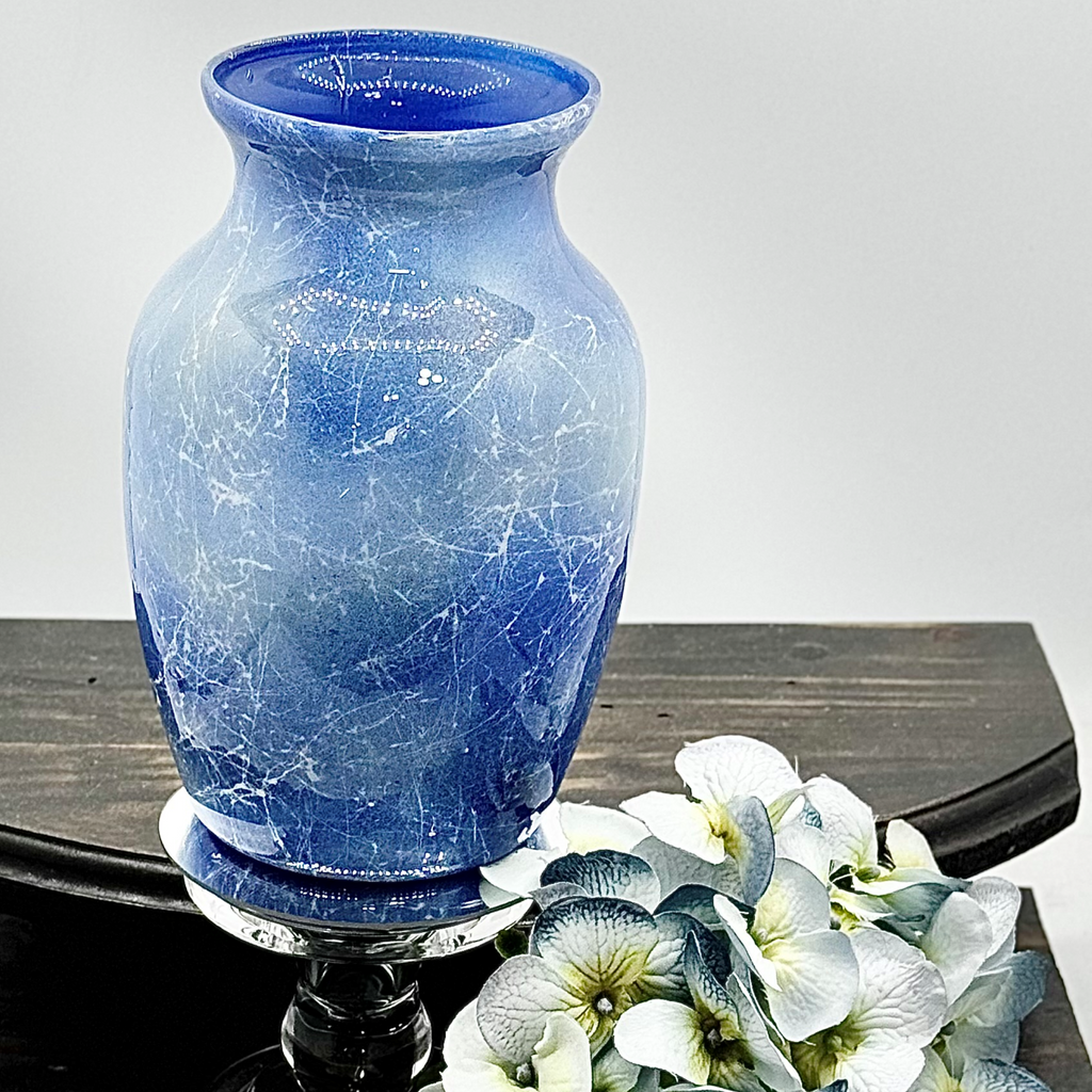 Frozen Lightning Glass Vase Collection