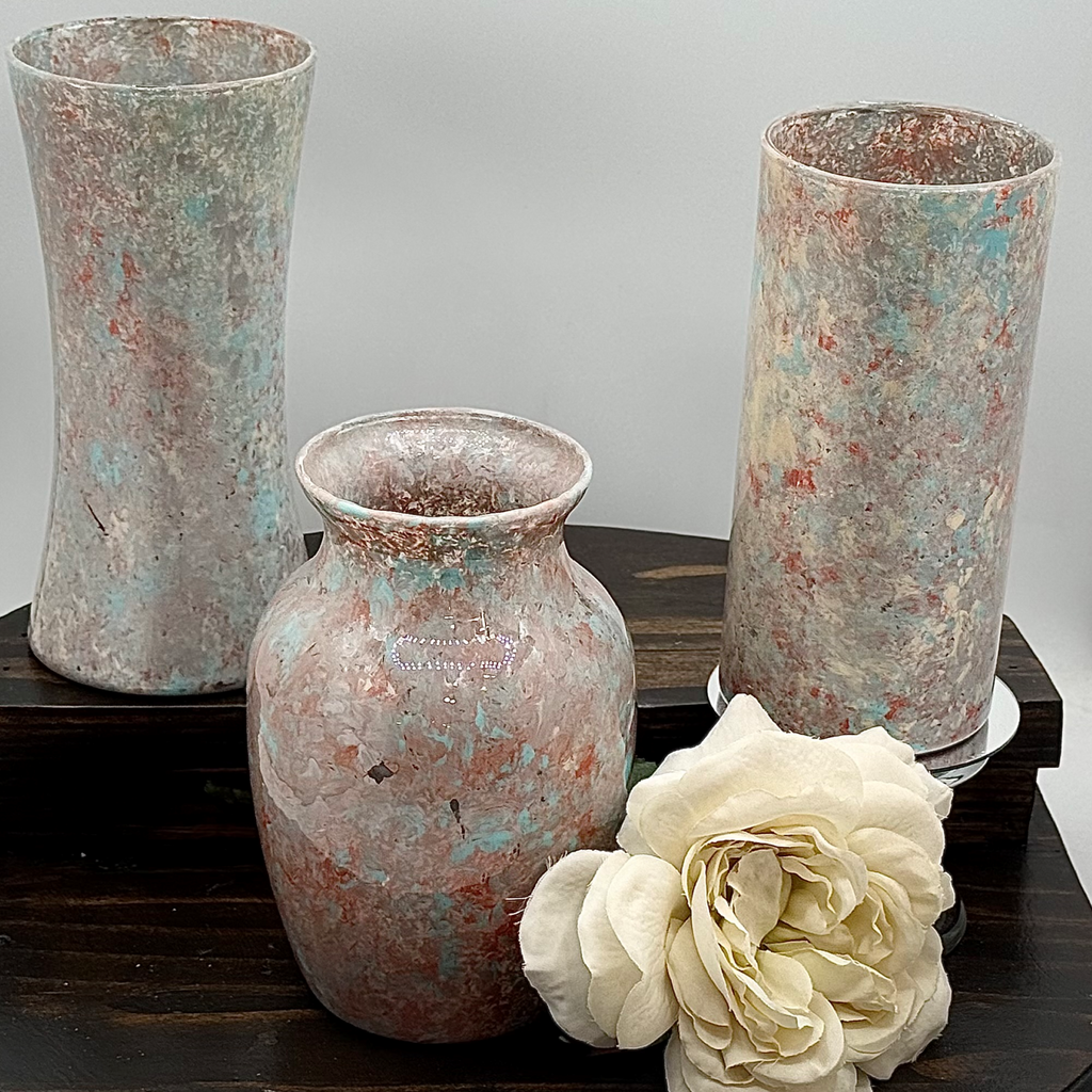 Gala Reef Glass Vase Collection