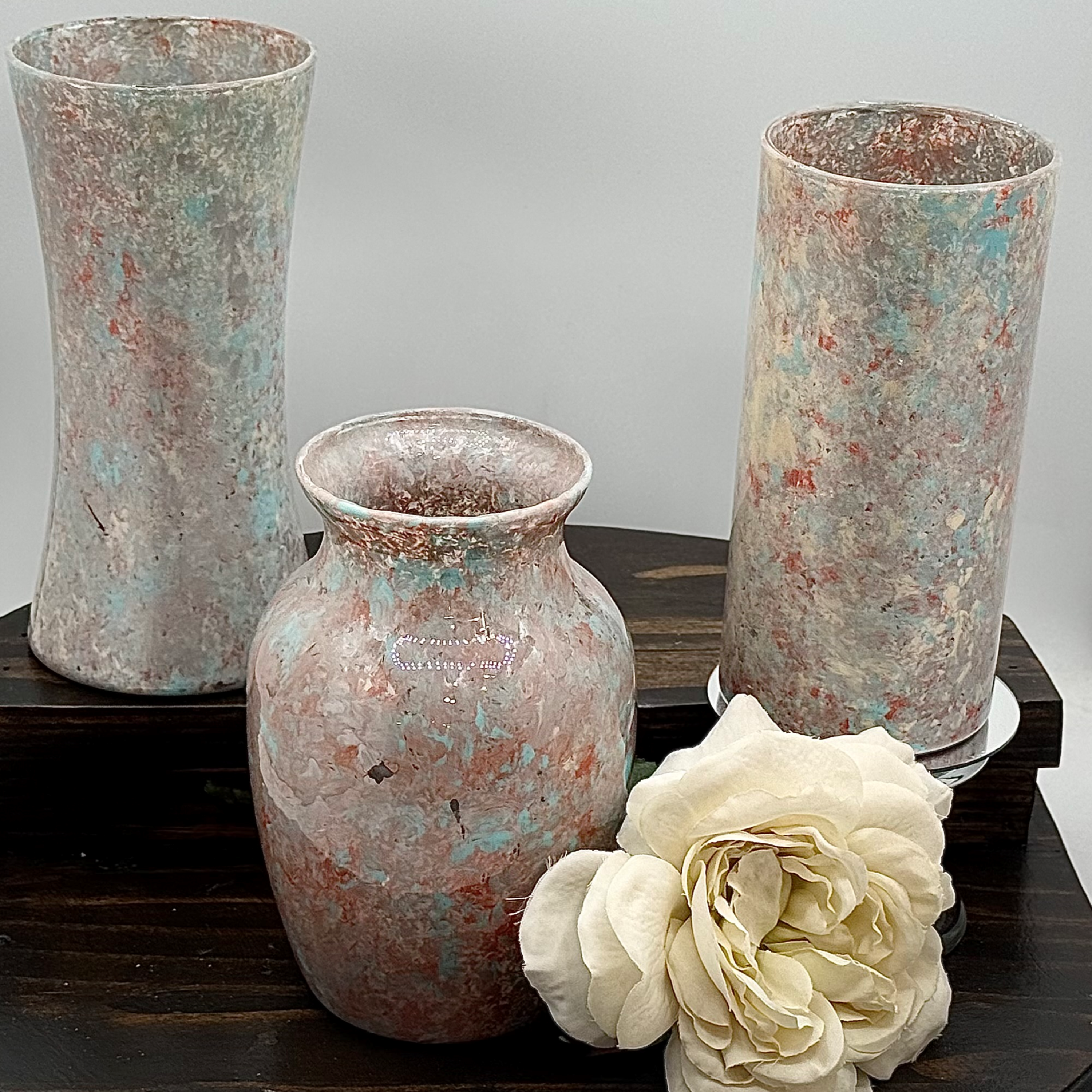 Gala Reef Glass Vase Collection