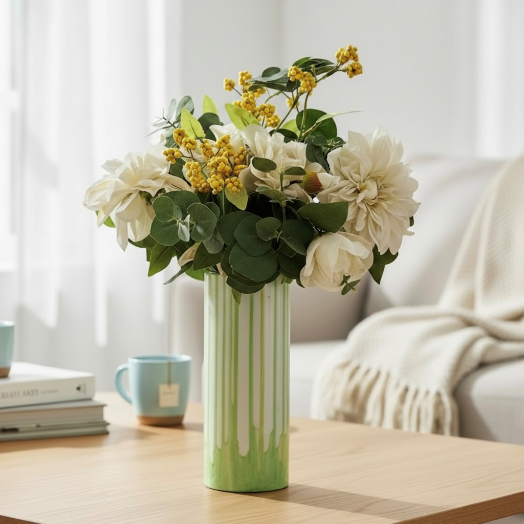 Gilded Canopy Glass Vase Collection