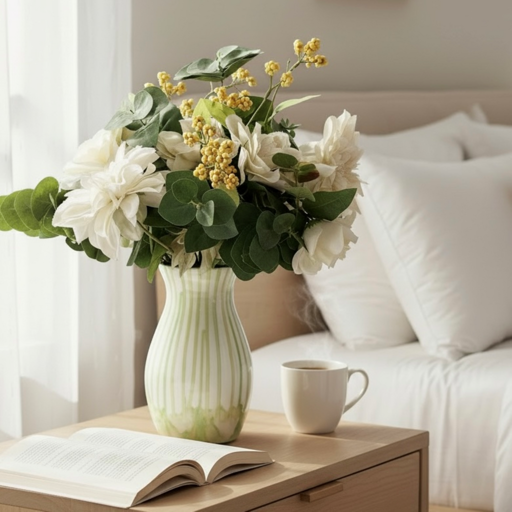 Gilded Canopy Glass Vase Collection