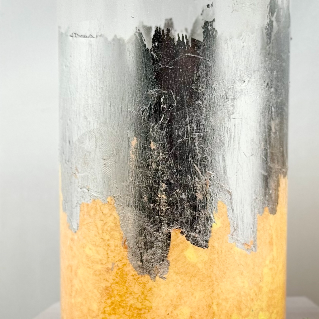 Gilded Strata Glass Vase Collection