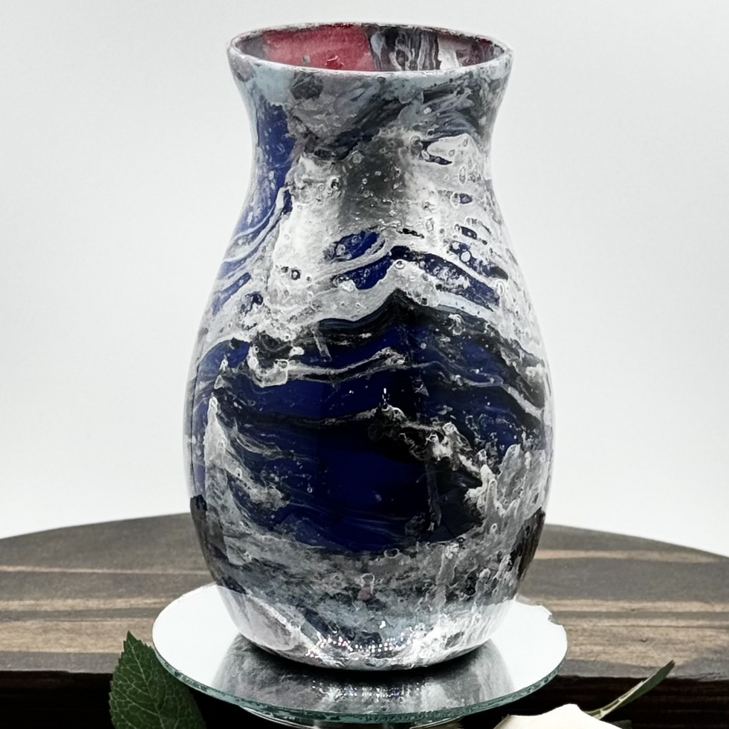 Glacier Glass Vase Collection