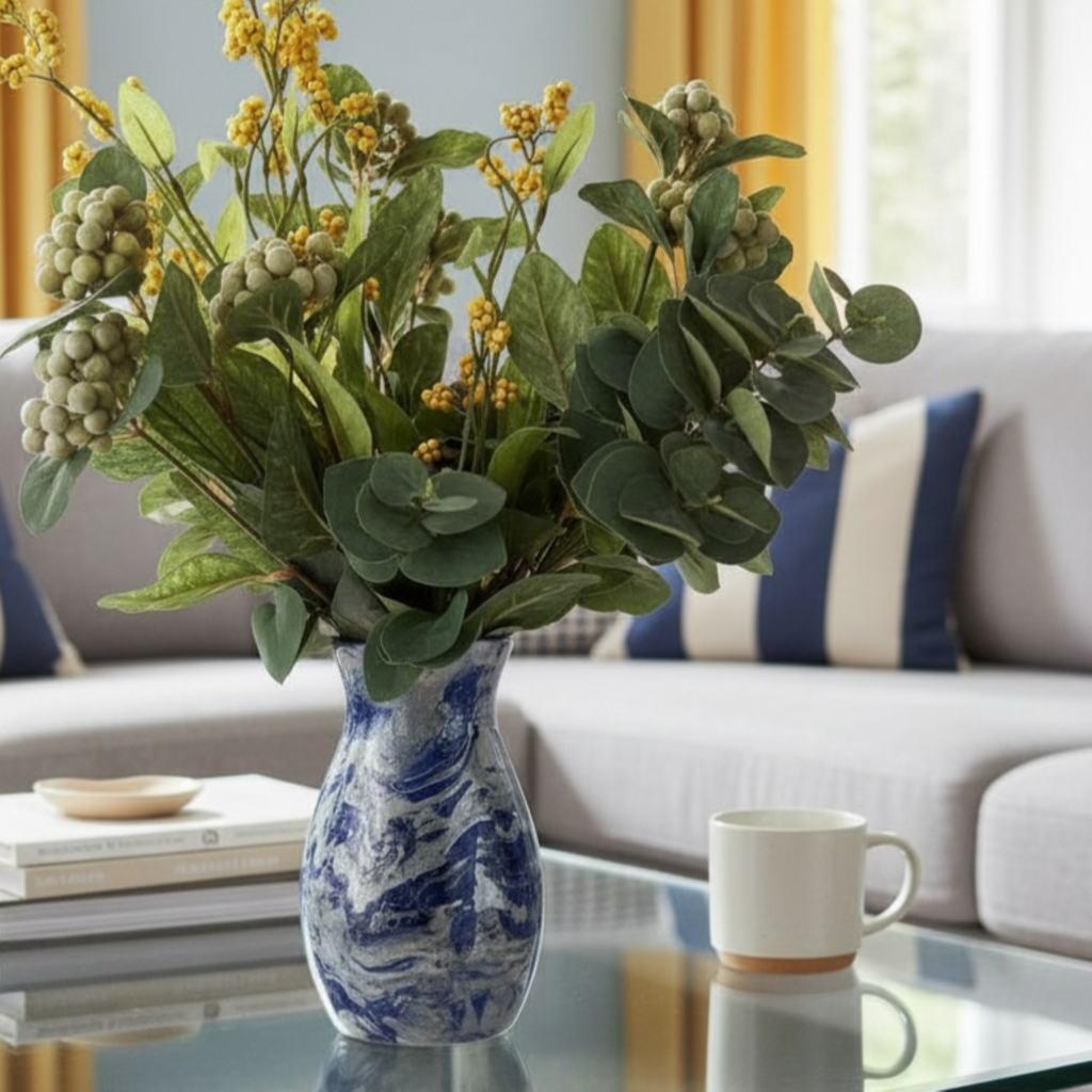 Glacier Glass Vase Collection