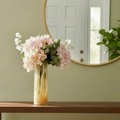 Golden Cascade Glass Vase Collection