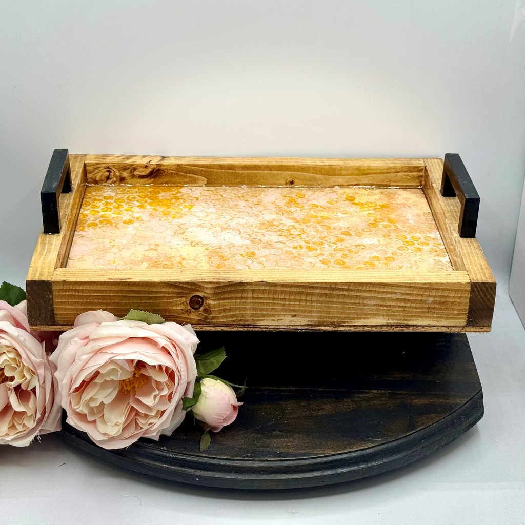 Golden Hour Wooden Tray Collection