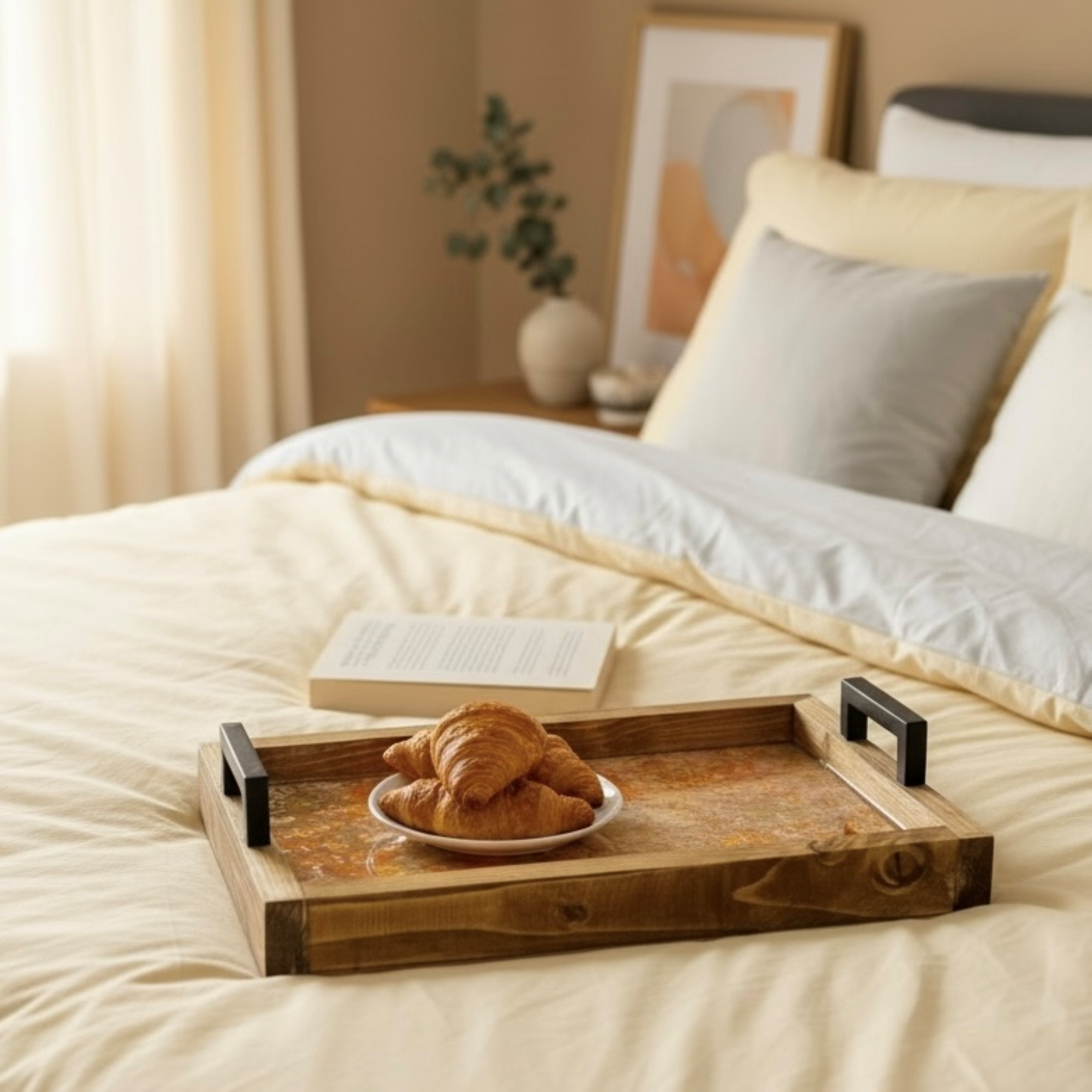 Golden Hour Wooden Tray Collection