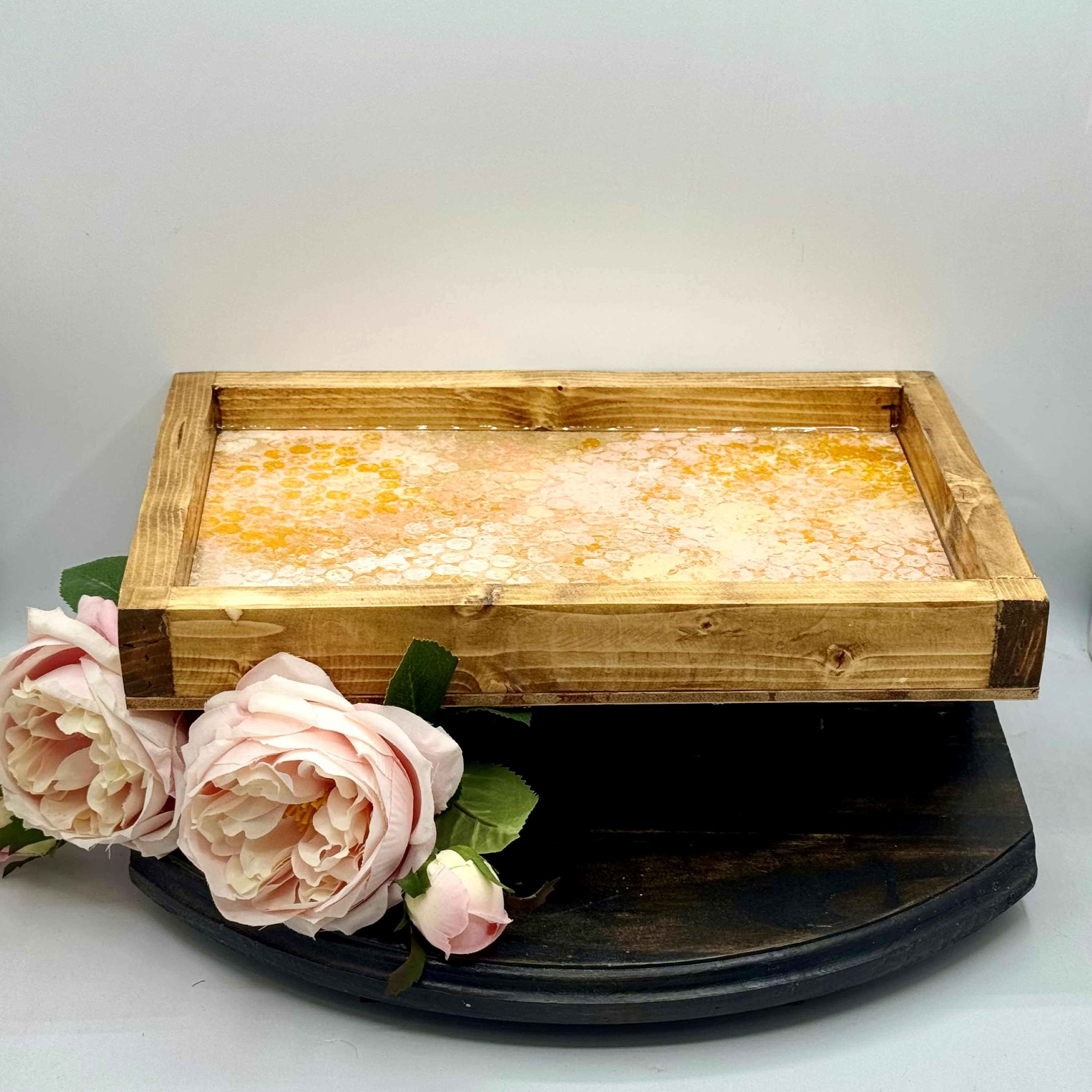 Golden Hour Wooden Tray Collection