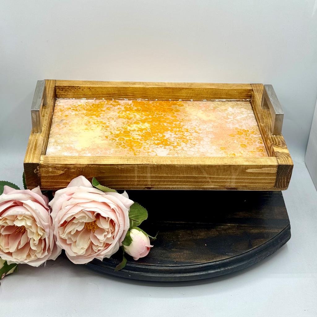 Golden Hour Wooden Tray Collection