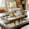 Harbor Stripe Wooden Tray