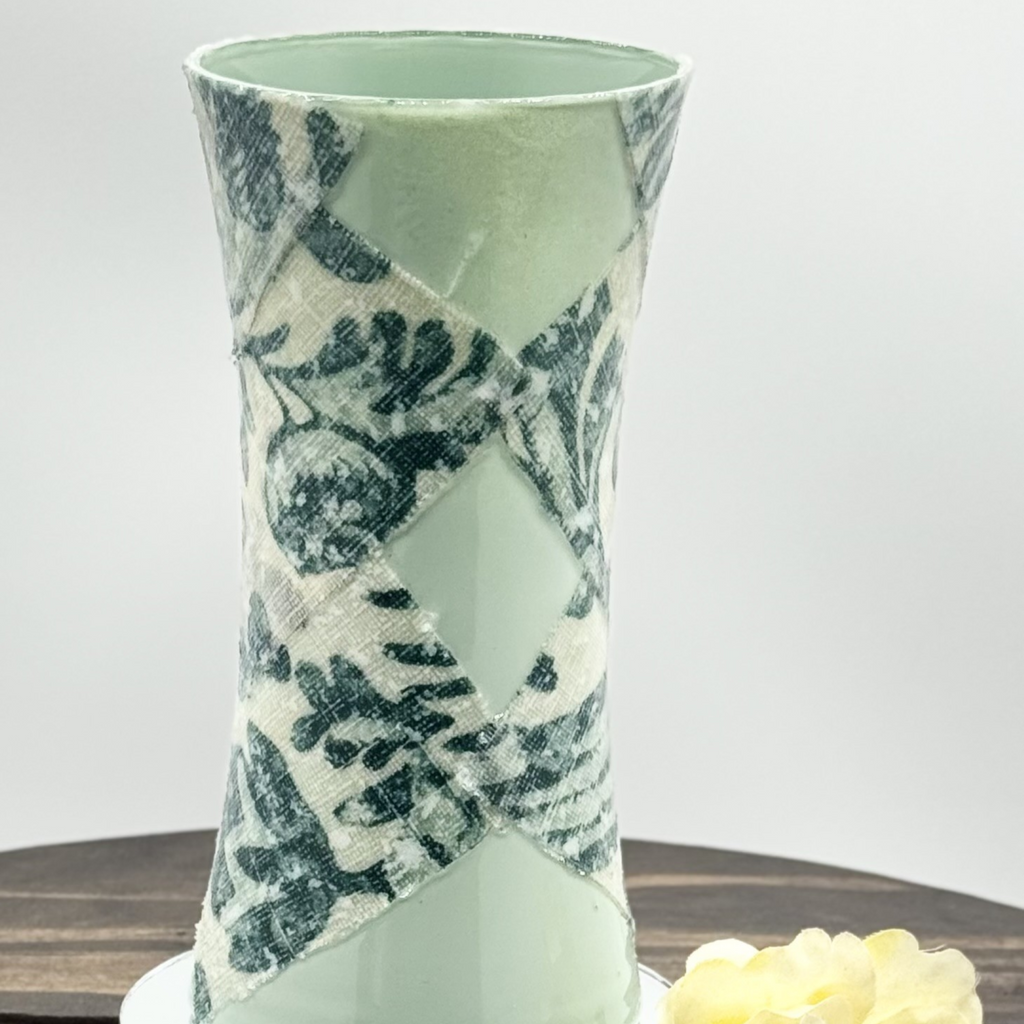 Heirloom Floral Glass Vase Collection