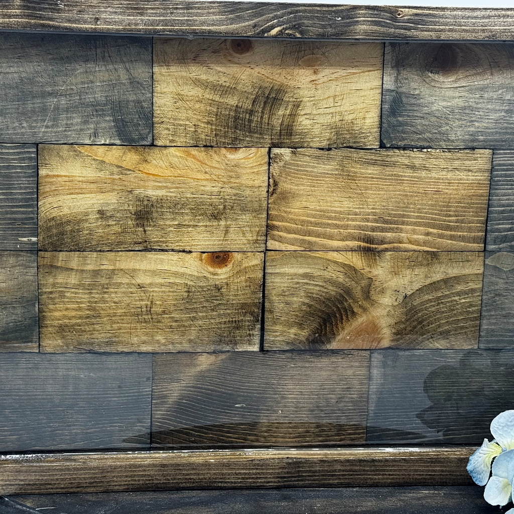 Heritage Cross Wooden Tray