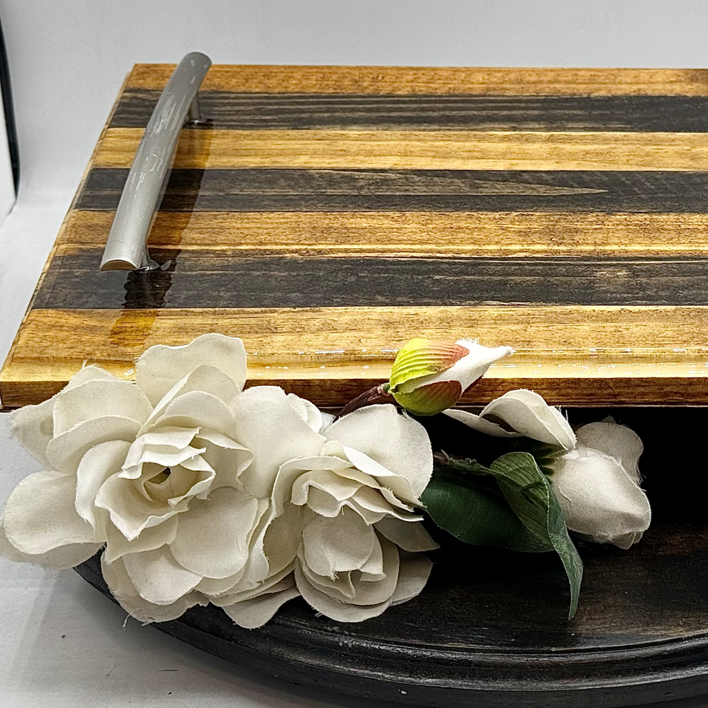 Horizon Line Wooden Tray