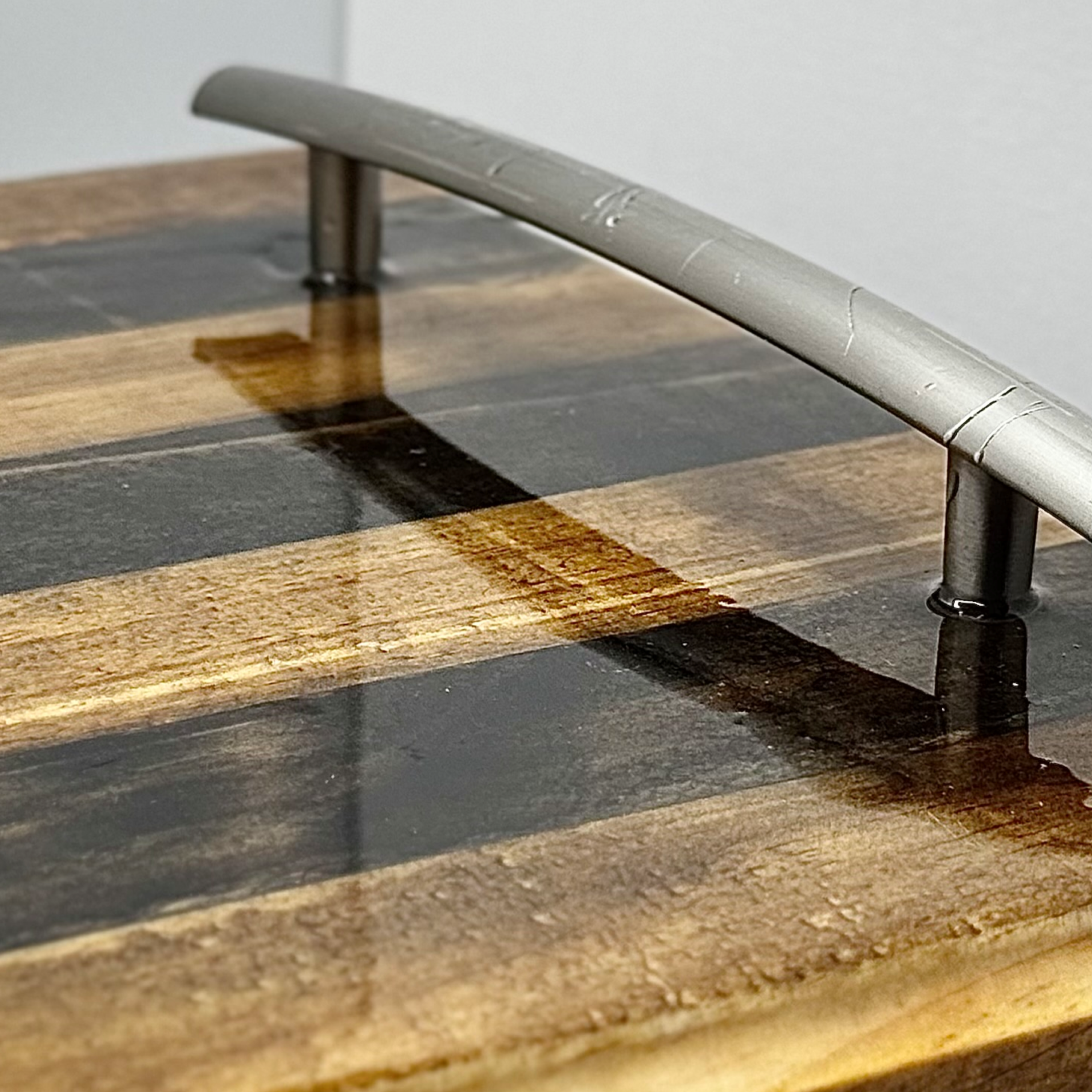 Horizon Line Wooden Tray