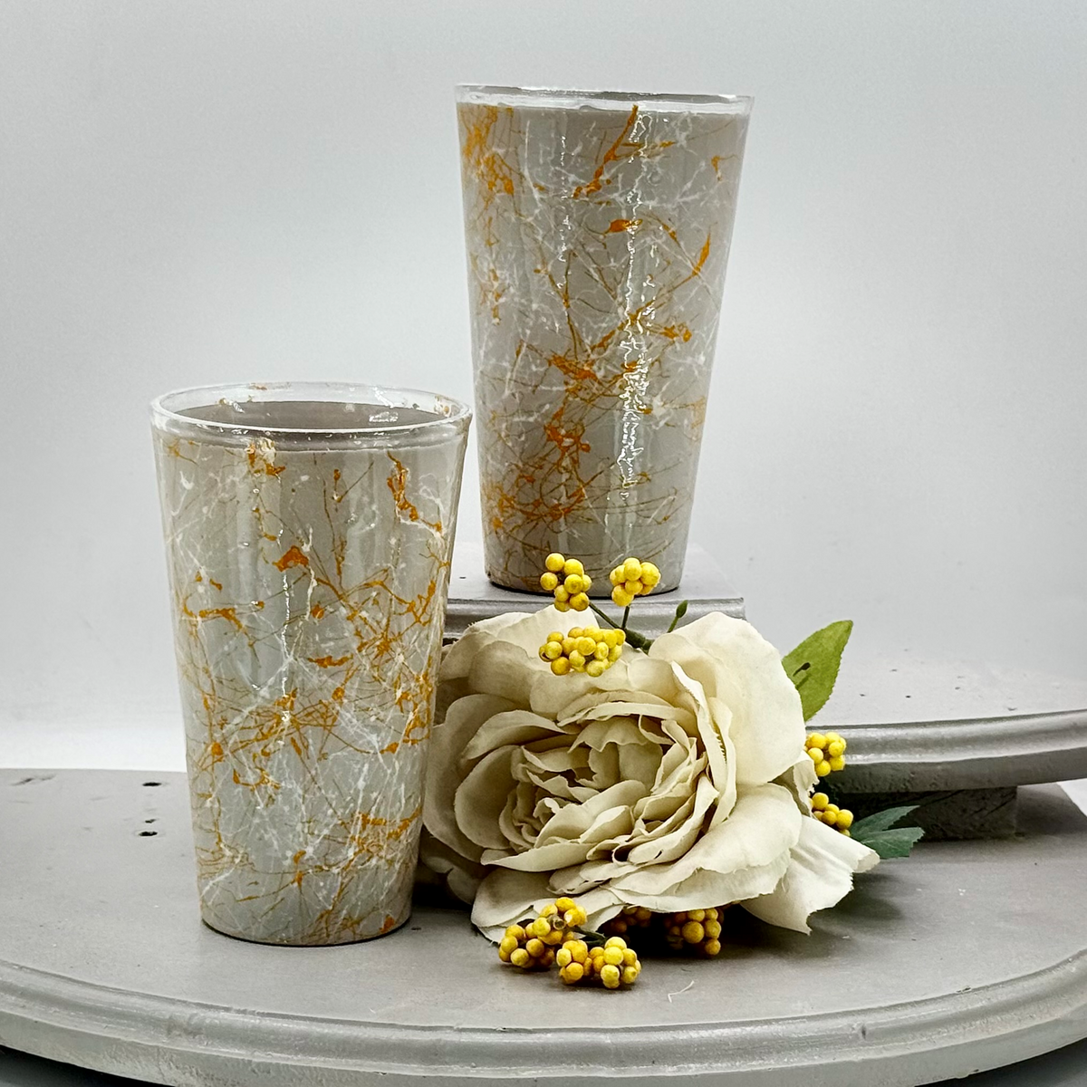 Industrial Textured Pub Glass