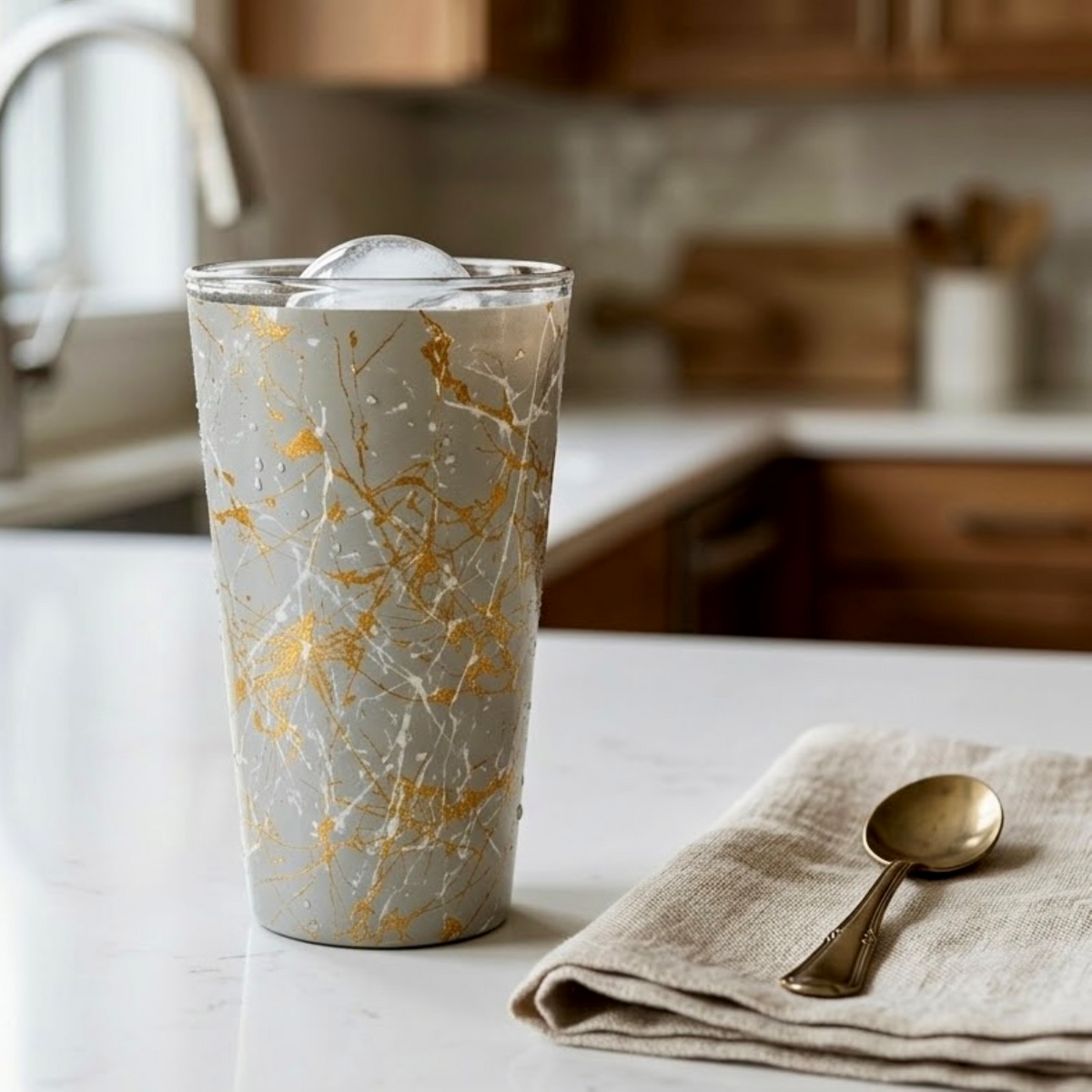 Industrial Textured Pub Glass